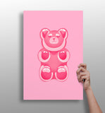 Teddy Bear Aluminum Print.