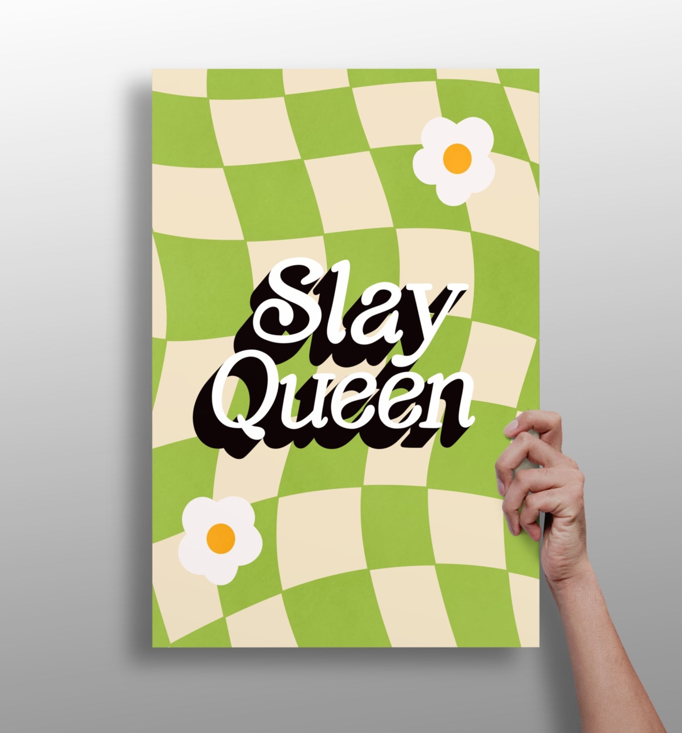 Slay Queen Aluminum Print.