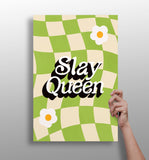 Slay Queen Aluminum Print.