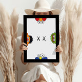 Susame Street Aluminum Print.