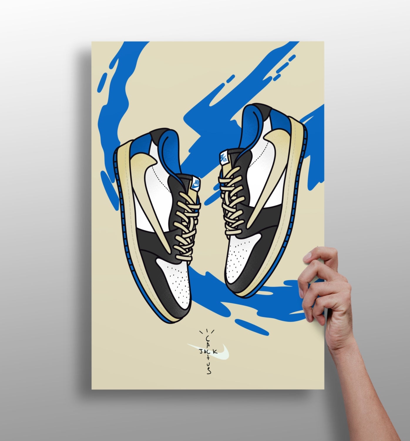 Sneakers Aluminum Print.