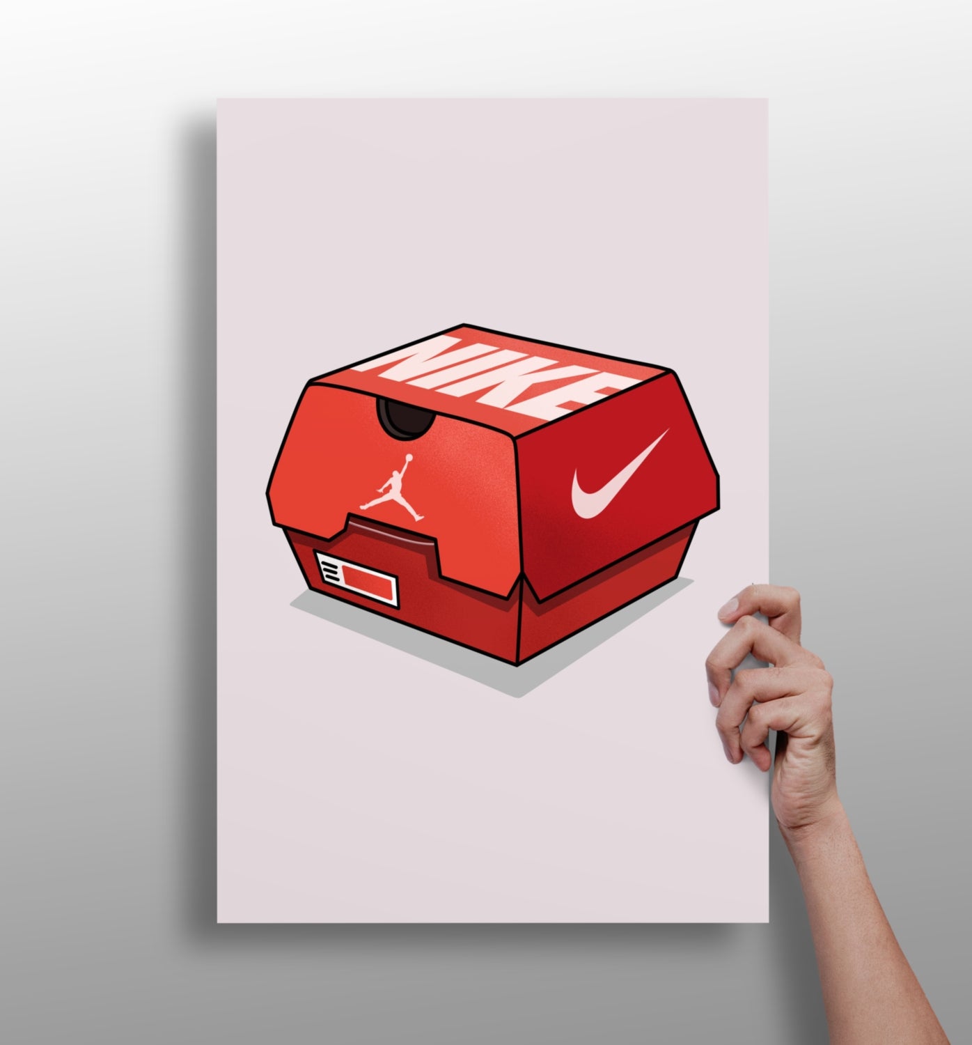 Fast Food Aluminum Print.