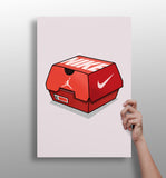 Fast Food Aluminum Print.