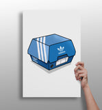 Fast Food Aluminum Print.