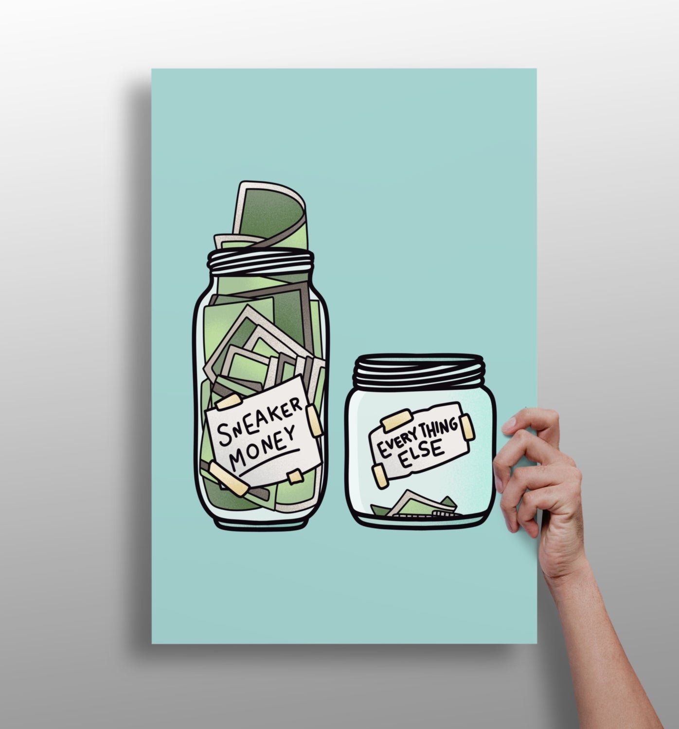 Saving Aluminum Print.