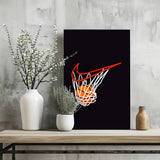 Basketball Aluminum Print.
