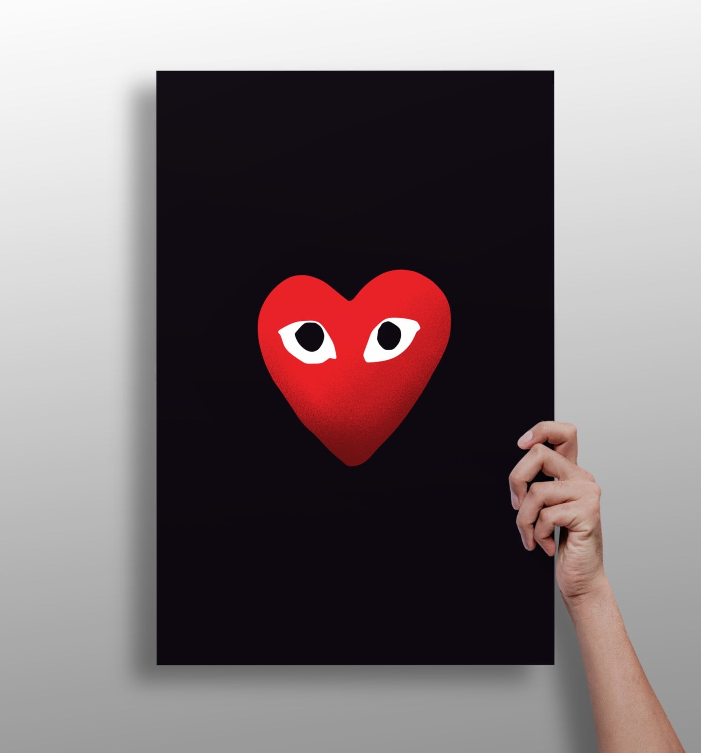 Heart Aluminum Print.