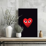 Heart Aluminum Print.
