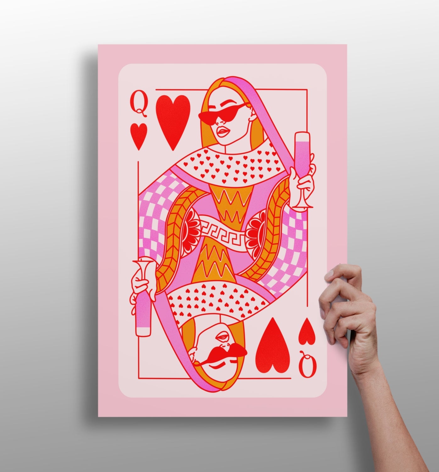 Queen Aluminum Print.