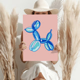 Balloon Dog Aluminum Print.