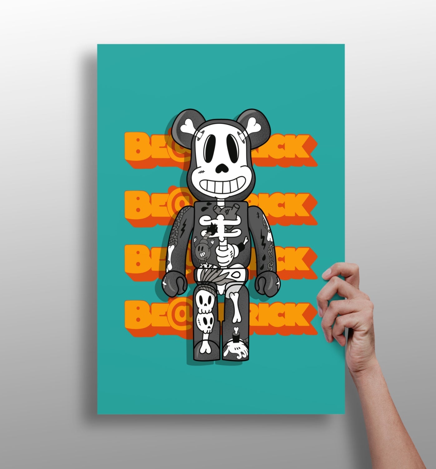 Anatomy Aluminum Print.