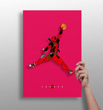 Superhero Dunk Aluminum Print.