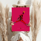 Superhero Dunk Aluminum Print.