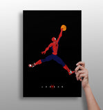 Superhero Dunk Aluminum Print.