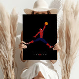 Superhero Dunk Aluminum Print.