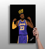 James Aluminum Print.