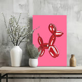 Balloon Dog Aluminum Print.