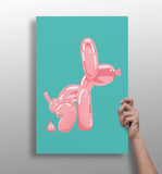 Balloon Dog Aluminum Print.