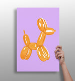 Balloon Dog Aluminum Print.