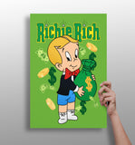 Richie Rich Aluminum Print.