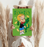 Richie Rich Aluminum Print.