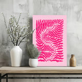 Abstract Flower Aluminum Print.