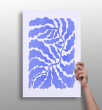 Abstract Flower Aluminum Print.