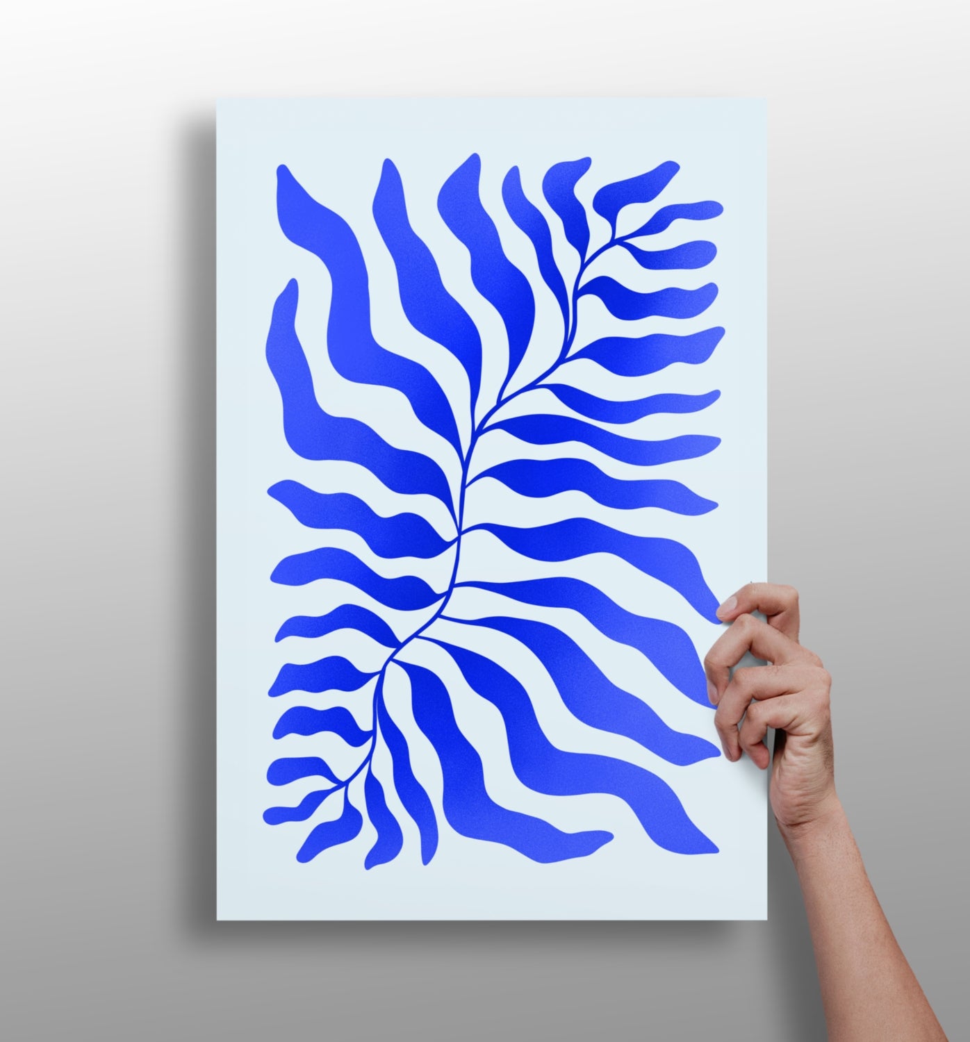 Abstract Flower Aluminum Print.