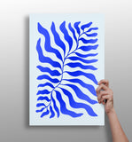 Abstract Flower Aluminum Print.