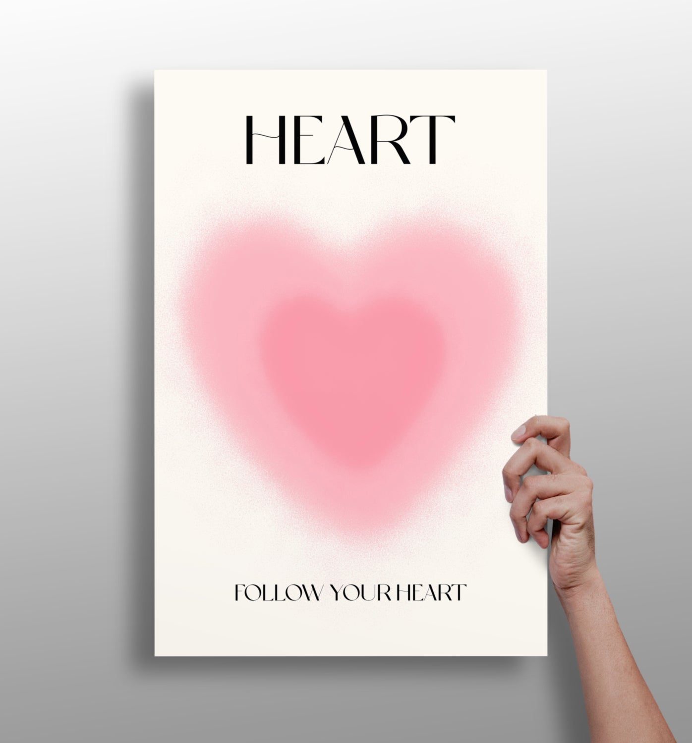 Heart Aluminum Print.