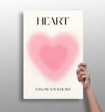 Heart Aluminum Print.