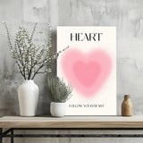 Heart Aluminum Print.