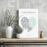 Copenhagen V1 Aluminum Print.