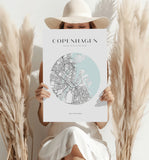 Copenhagen V2 Aluminum Print.