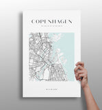 Copenhagen V3 Aluminum Print.