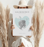 San Francisco V1 Aluminum Print.