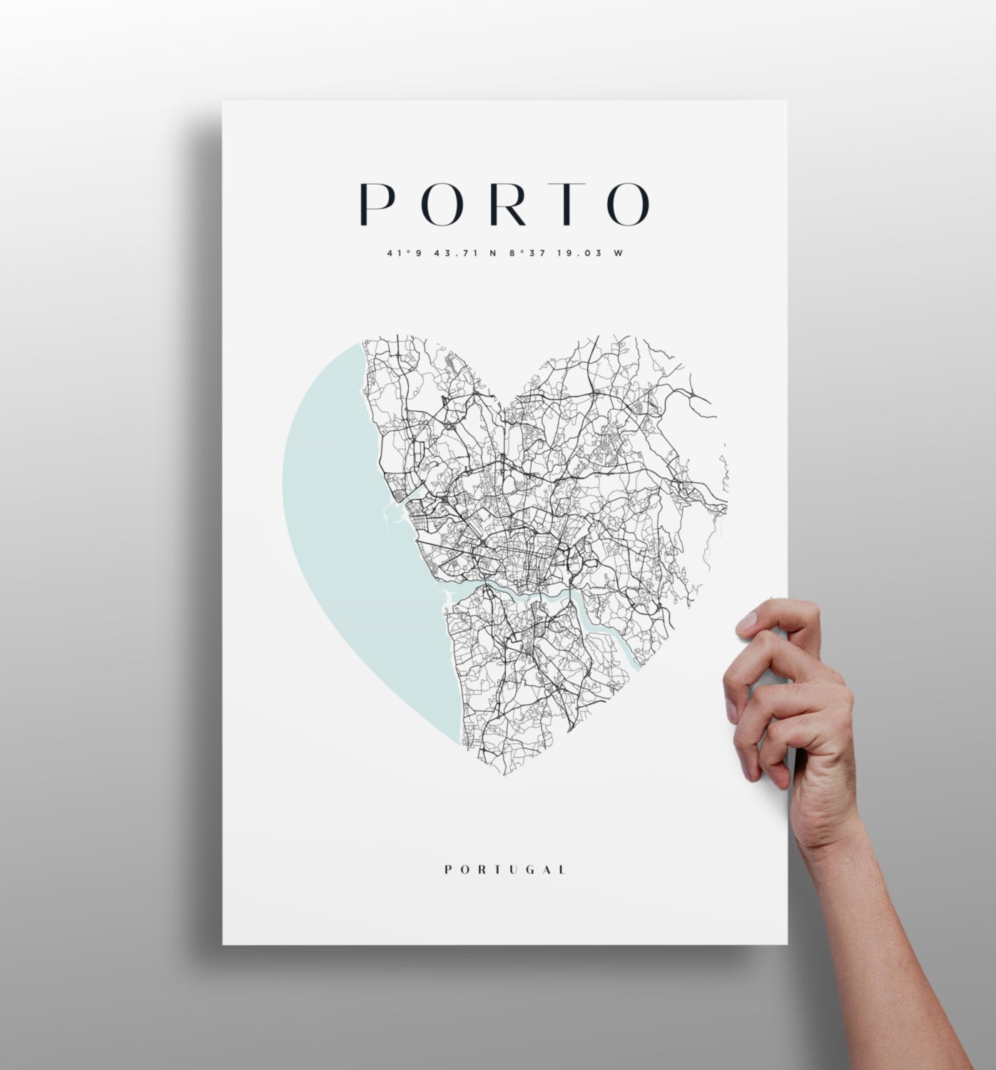 Porto V1 Aluminum Print.