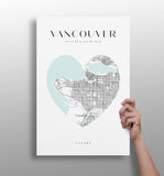 Vancouver V1 Aluminum Print.