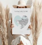 Vancouver V1 Aluminum Print.