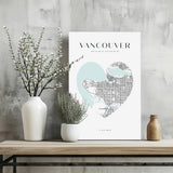 Vancouver V1 Aluminum Print.