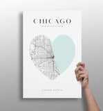 Chicago V1 Aluminum Print.