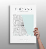 Chicago V3 Aluminum Print.