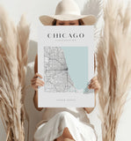 Chicago V3 Aluminum Print.