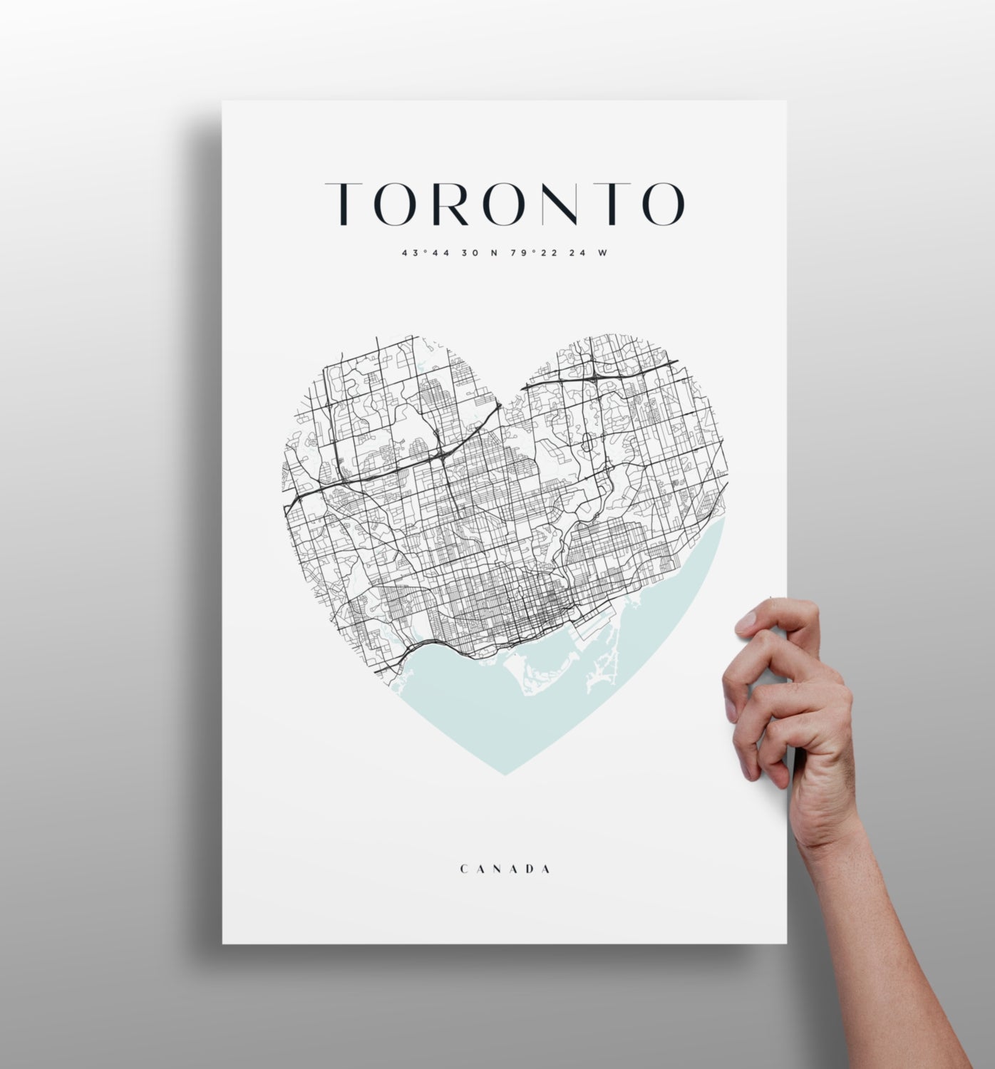 Toronto V1 Aluminum Print.