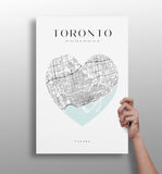 Toronto V1 Aluminum Print.