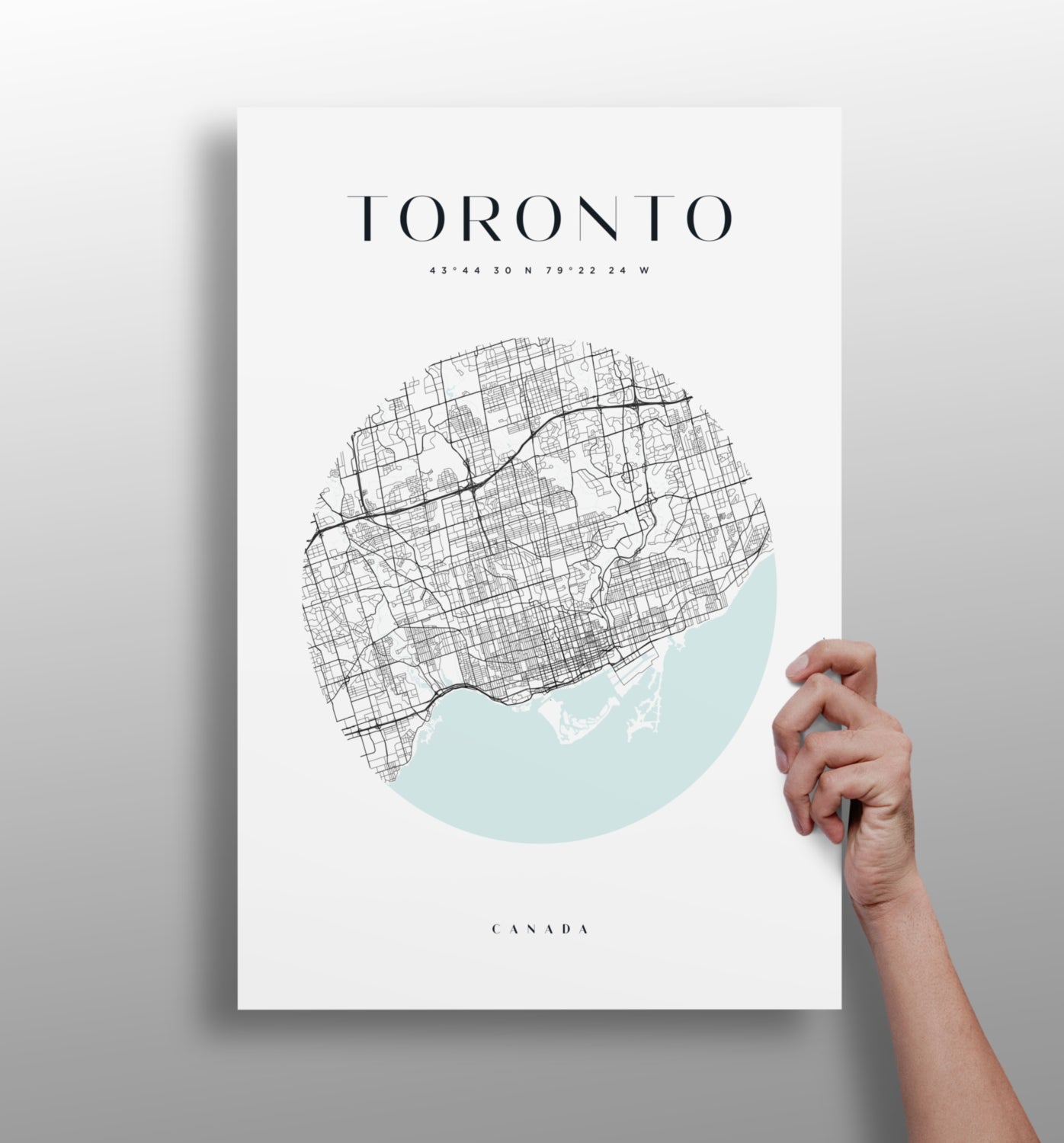 Toronto V2 Aluminum Print.