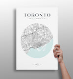 Toronto V2 Aluminum Print.