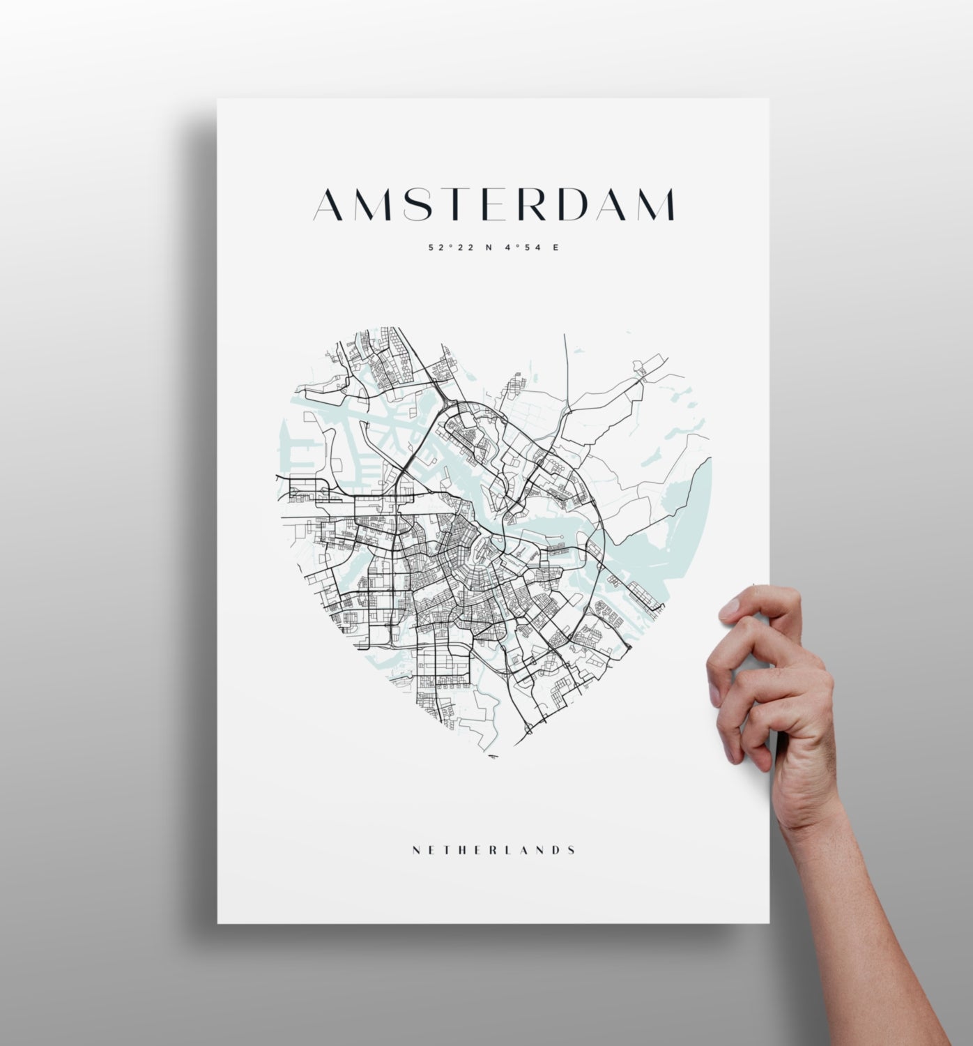 Amsterdam V1 Aluminum Print.