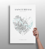 Amsterdam V1 Aluminum Print.