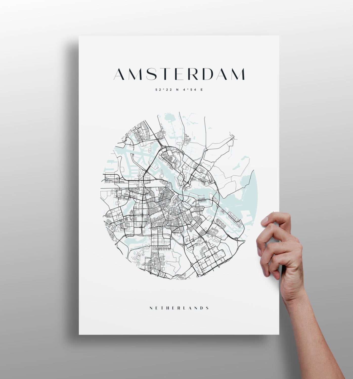 Amsterdam V2 Aluminum Print.